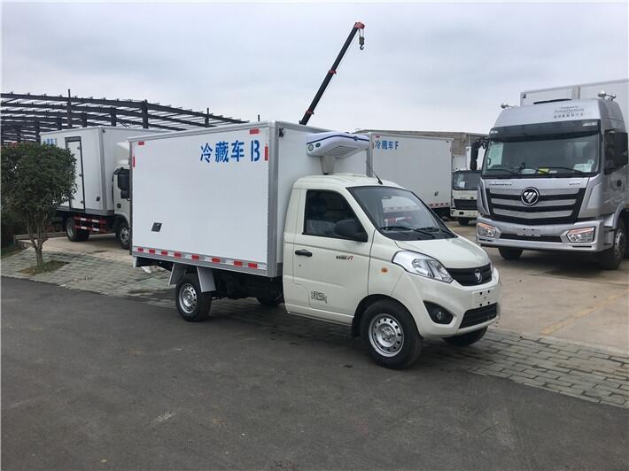 常德高效运输新选择 福田小型冷藏车与程力高空作业车队联袂登场