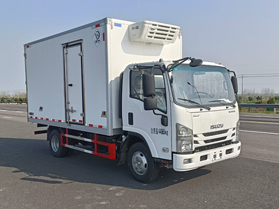 飞球冷藏车与随车吊 物流运输中的高效组合